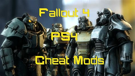 cheat mods fallout 4 ps4|fallout 4 ps4 cheat codes.